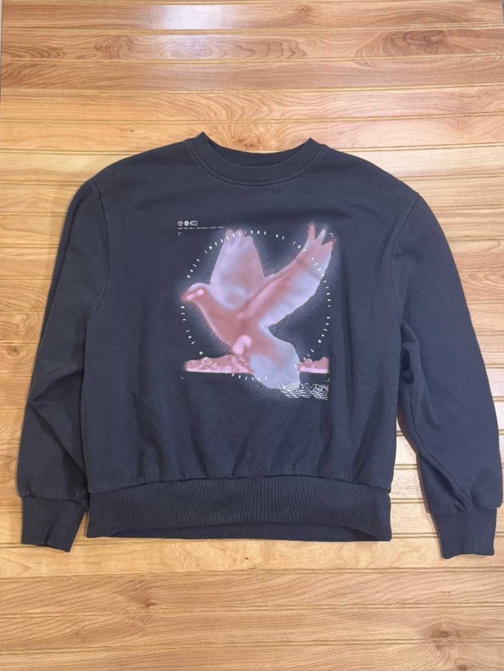Vans Grey Pullover - Medium